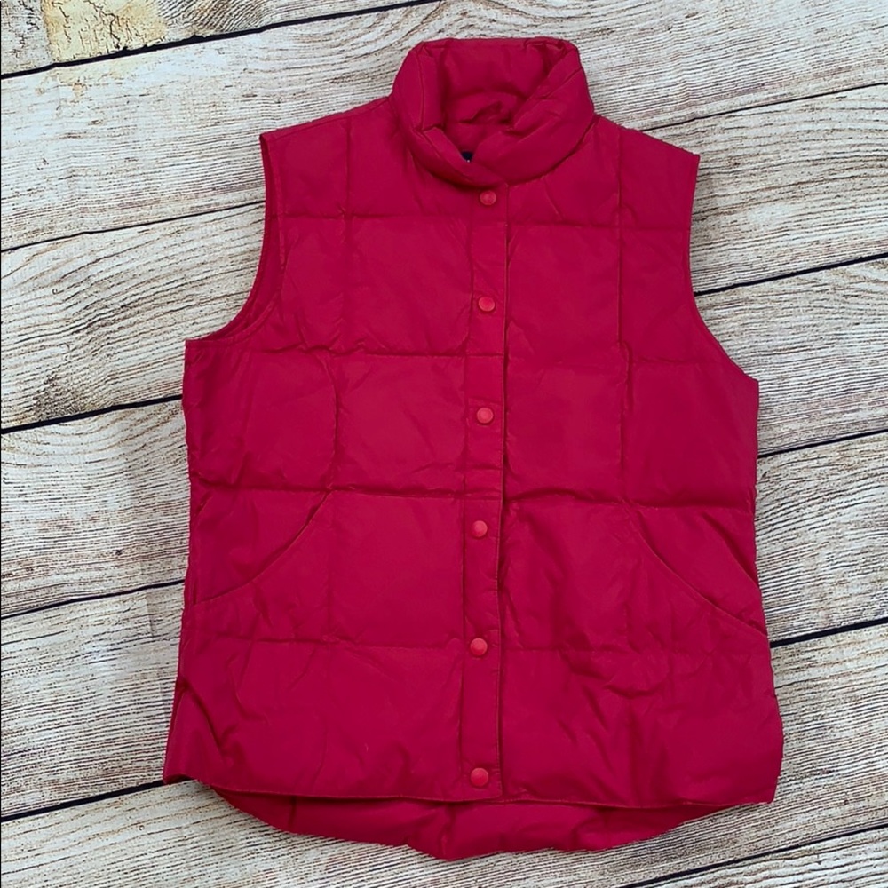 Lands End size small puffy vest